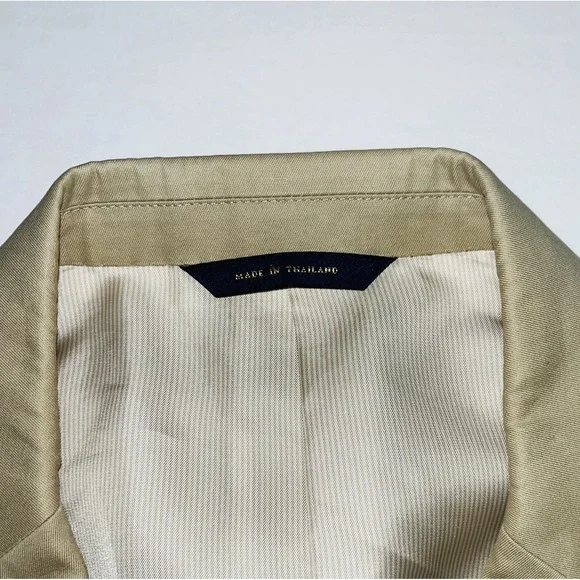 Brooks Brothers 1818 Regent Blazer Men's 42R Tan Khaki Easter Professional - Picture 3 of 11